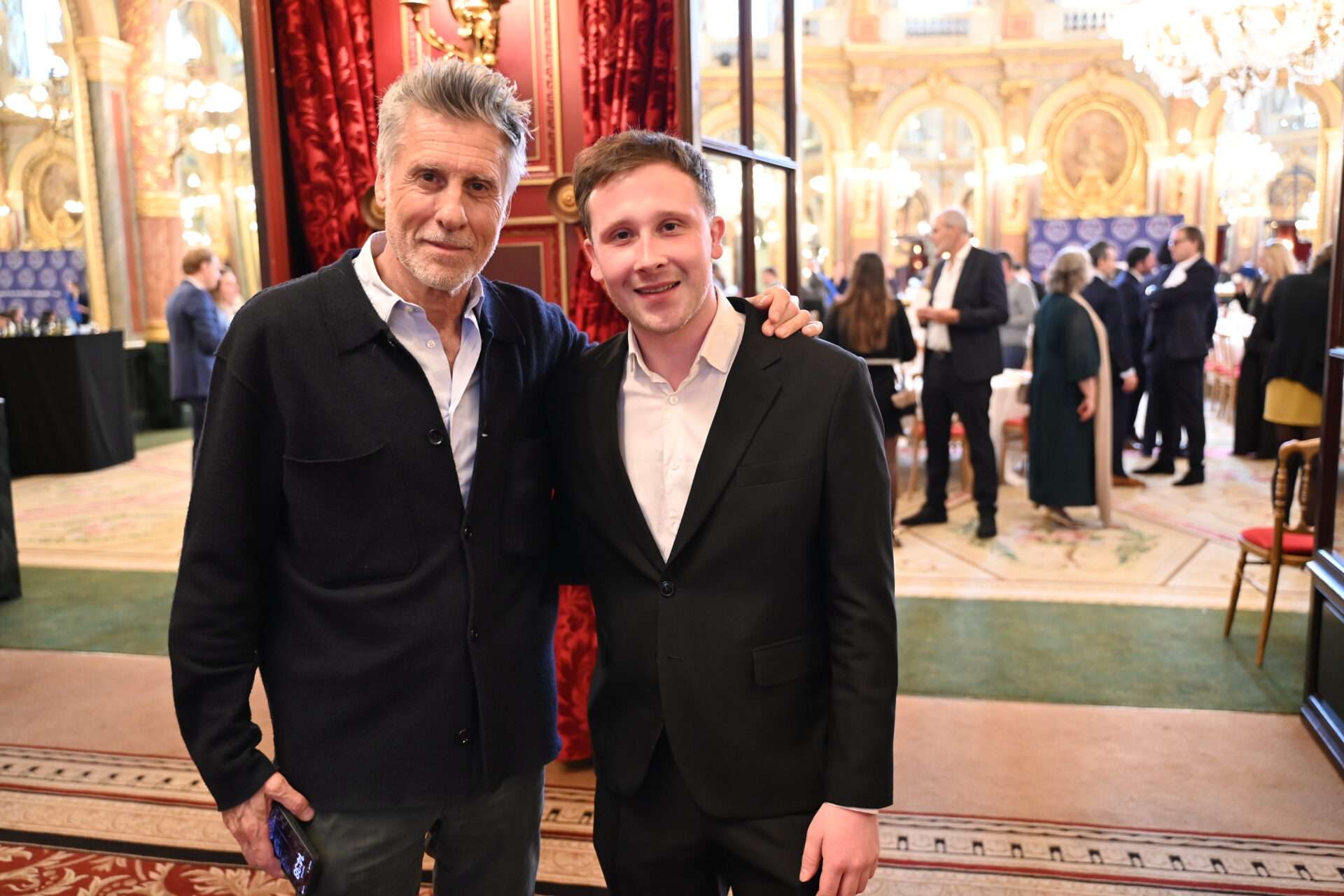 Tanguy et Marc Simoncini à Chinese Business Club 