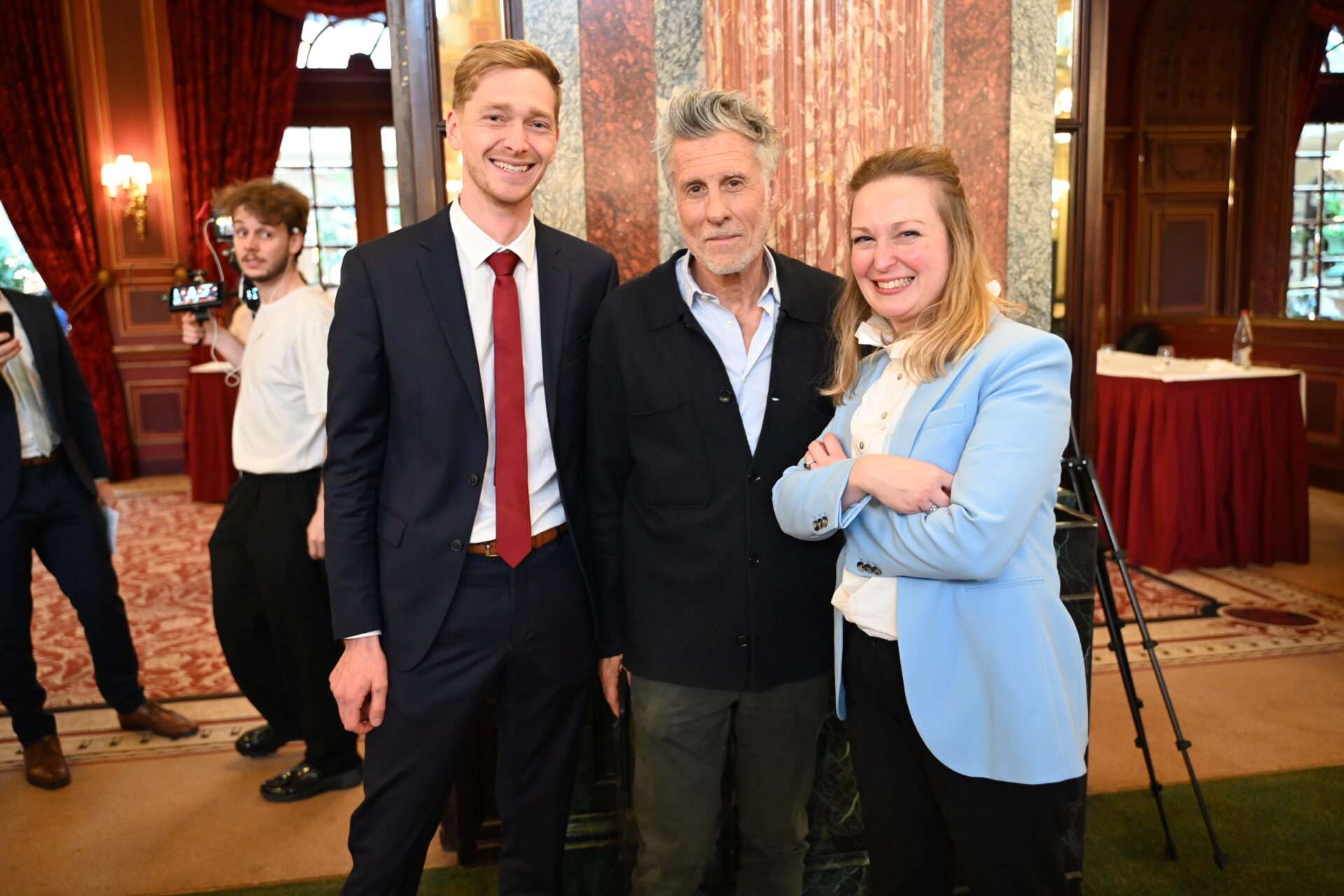 Thibaud Mory, CEO & Co-fondateur TRŸBU et Marc Simoncini 