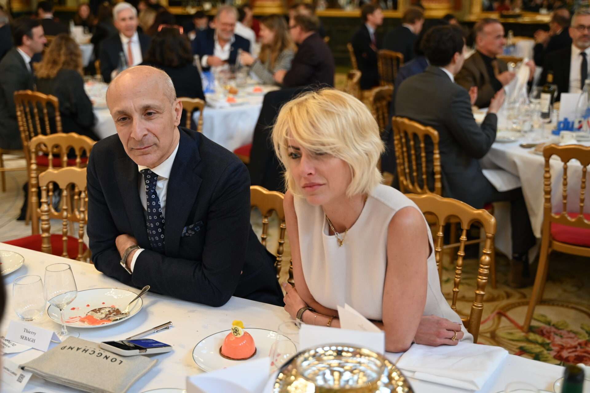 Thierry Sebagh, directeur ISG etCandice DE SAINT PERN, Directrice de la Communication Institutionnelle de l’ISG