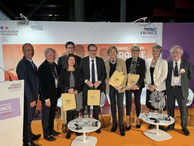 salon Rendez-vous en France 2025 à Lyon avec Nathalie Delattre Ministre déléguée en charge du tourisme