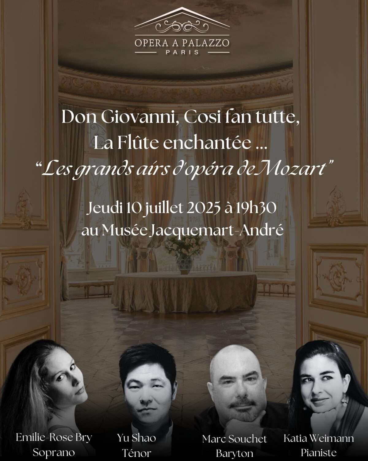 musée Jacquemart-André-Festival Lyrique de Paris