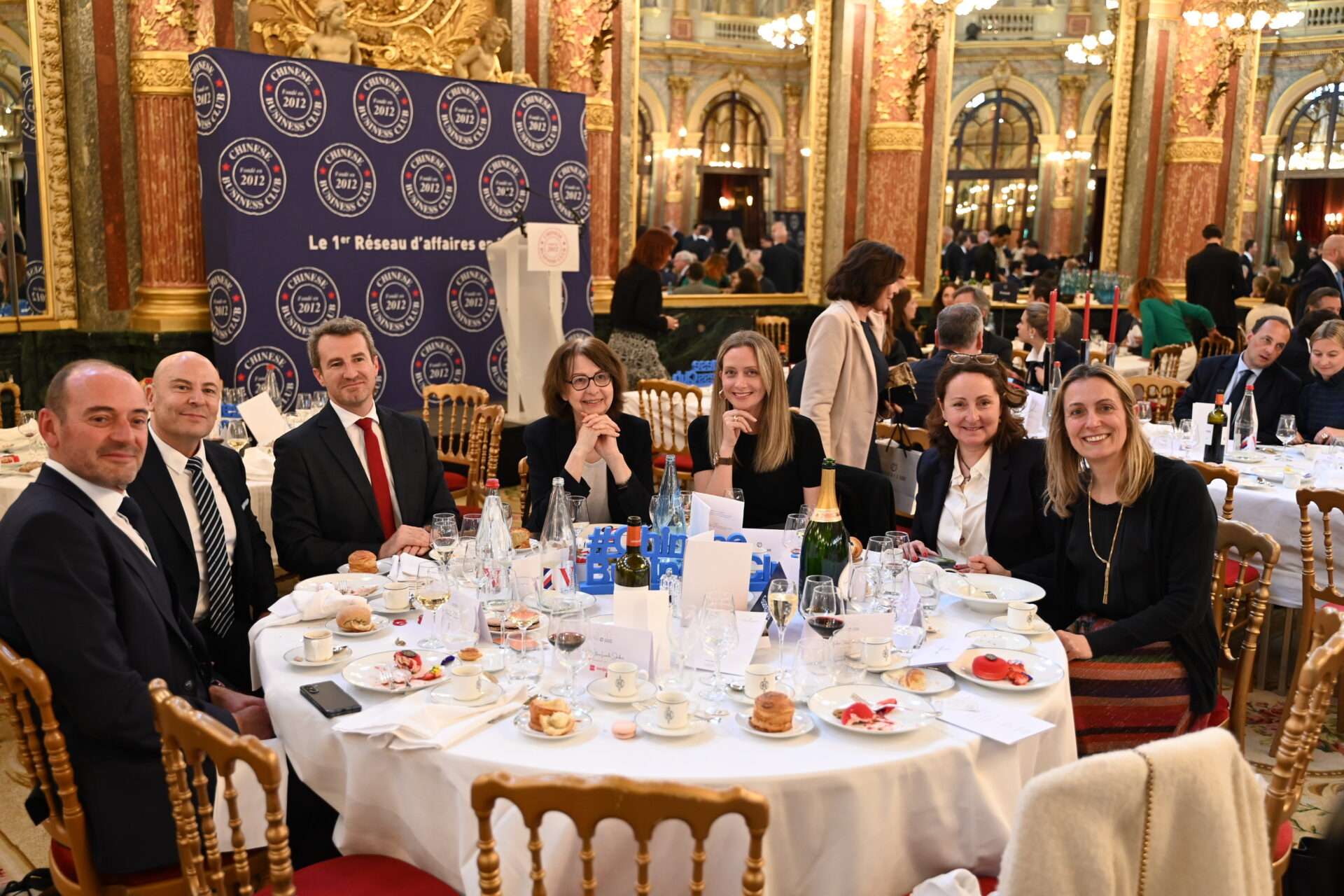 Olivier Couraud, Président OLIVIER CLAIRE avec ses invités