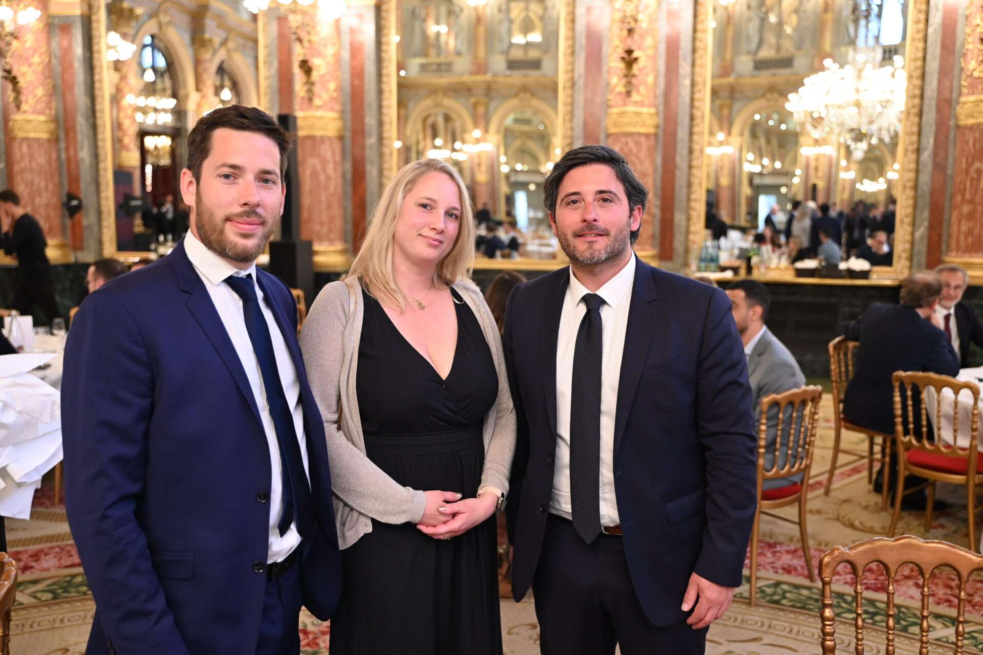 réseautage après la conf de Jean-François Cirelli BlackRock au Chinese Business Club 