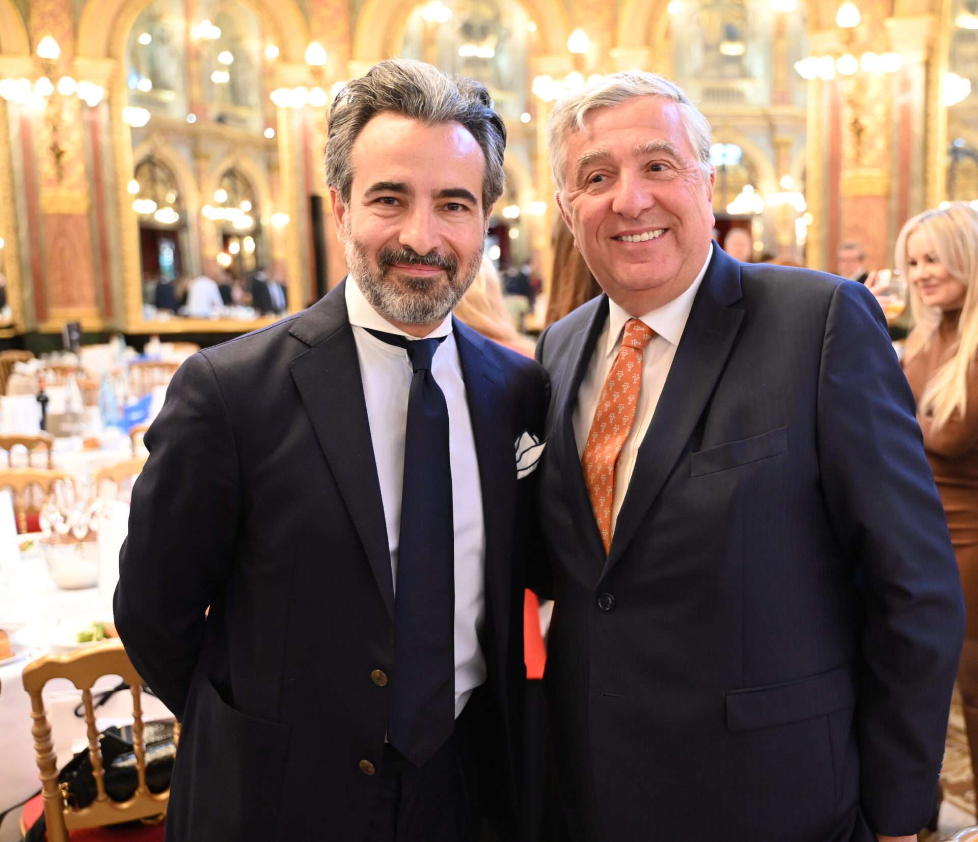 James HEJAZI Ph.D CEO - Associé fondateur et Jean-François Cirelli au Chinese Business Club 