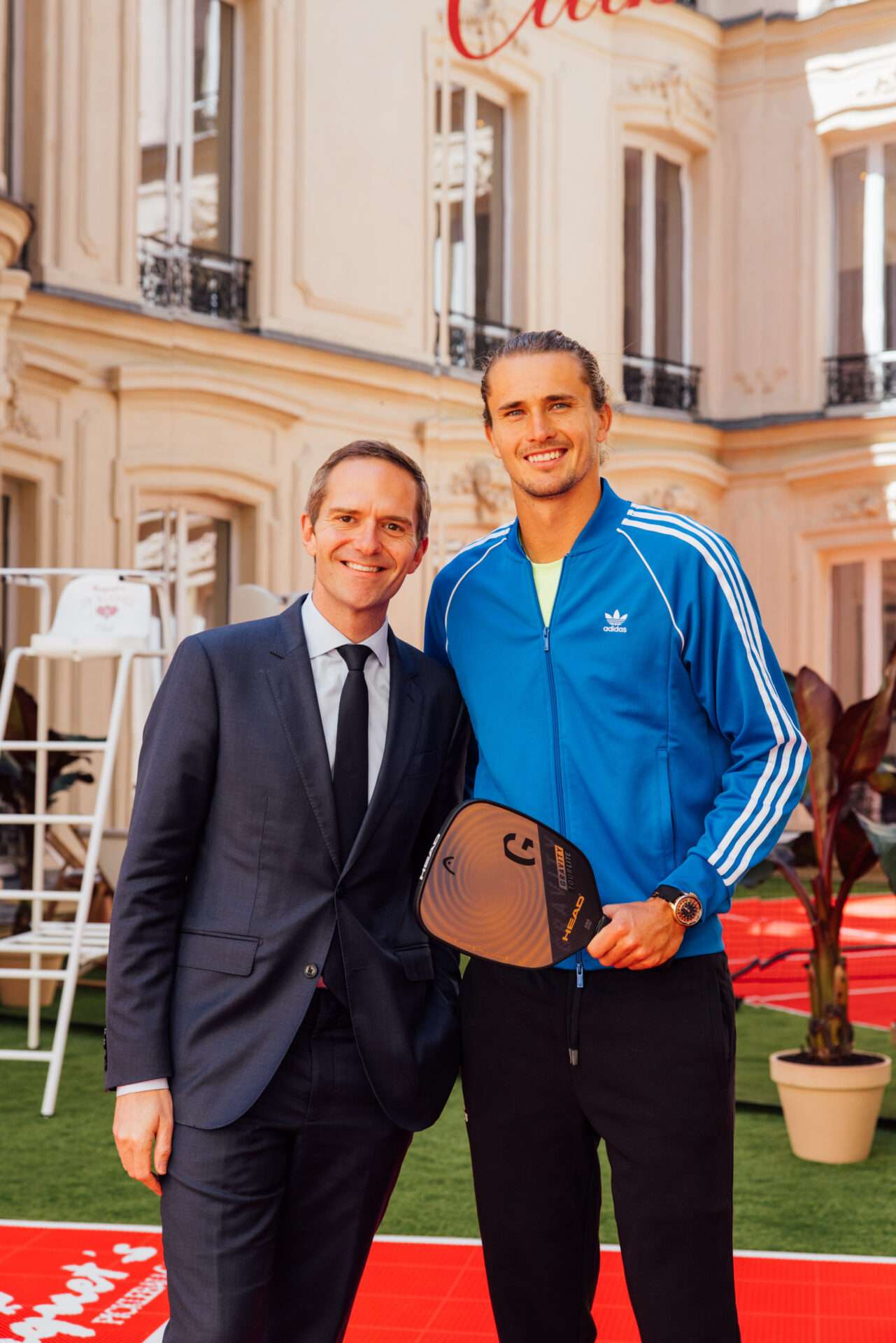 Lancement du Fouquet’s Pickleball Club à Paris : Alexander Zverev et Julien Gardin inaugurent cette expérience sportive chic et éphémère