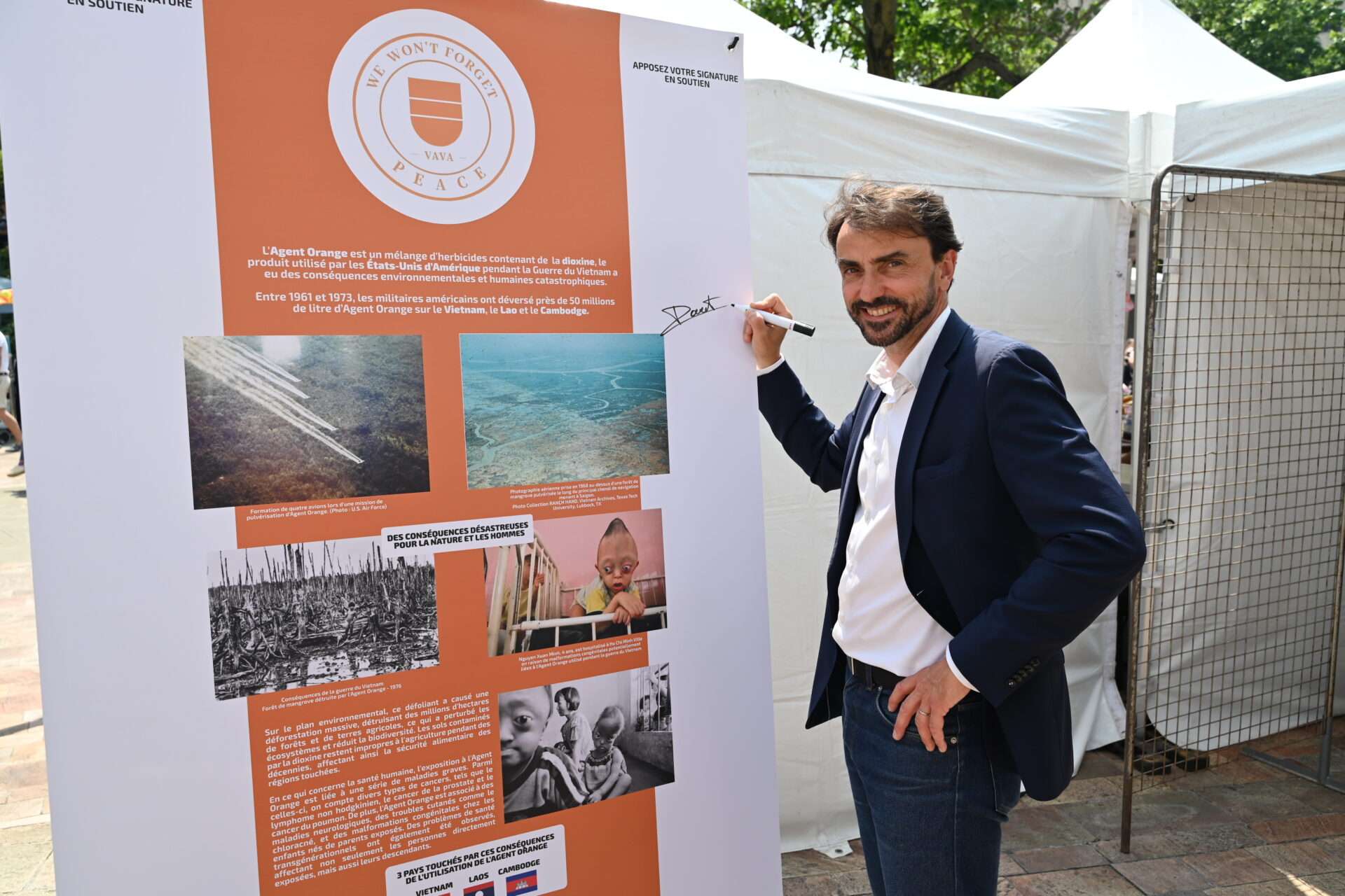 Grégory Doucet, « je reconnais, je soutiens, je me souviens »