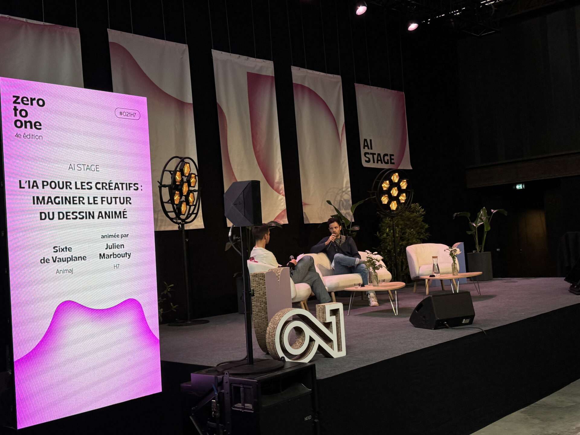 L’IA pour les créatifs : imaginer le futur du dessin animé Sixte de Vauplane et Julien Marbouty, dir H7