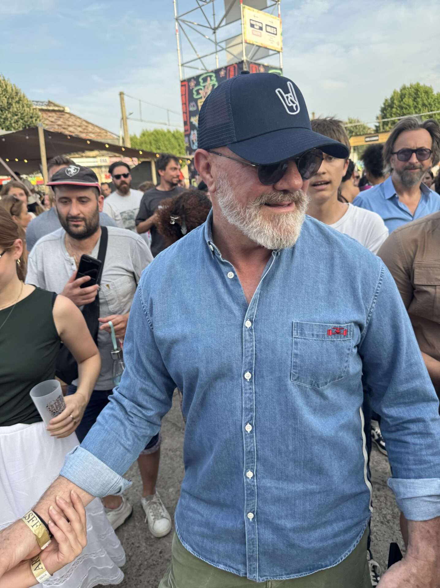 Chef Philippe Etchebest mêle gastronomie et rock au Lyon Street Food Festival