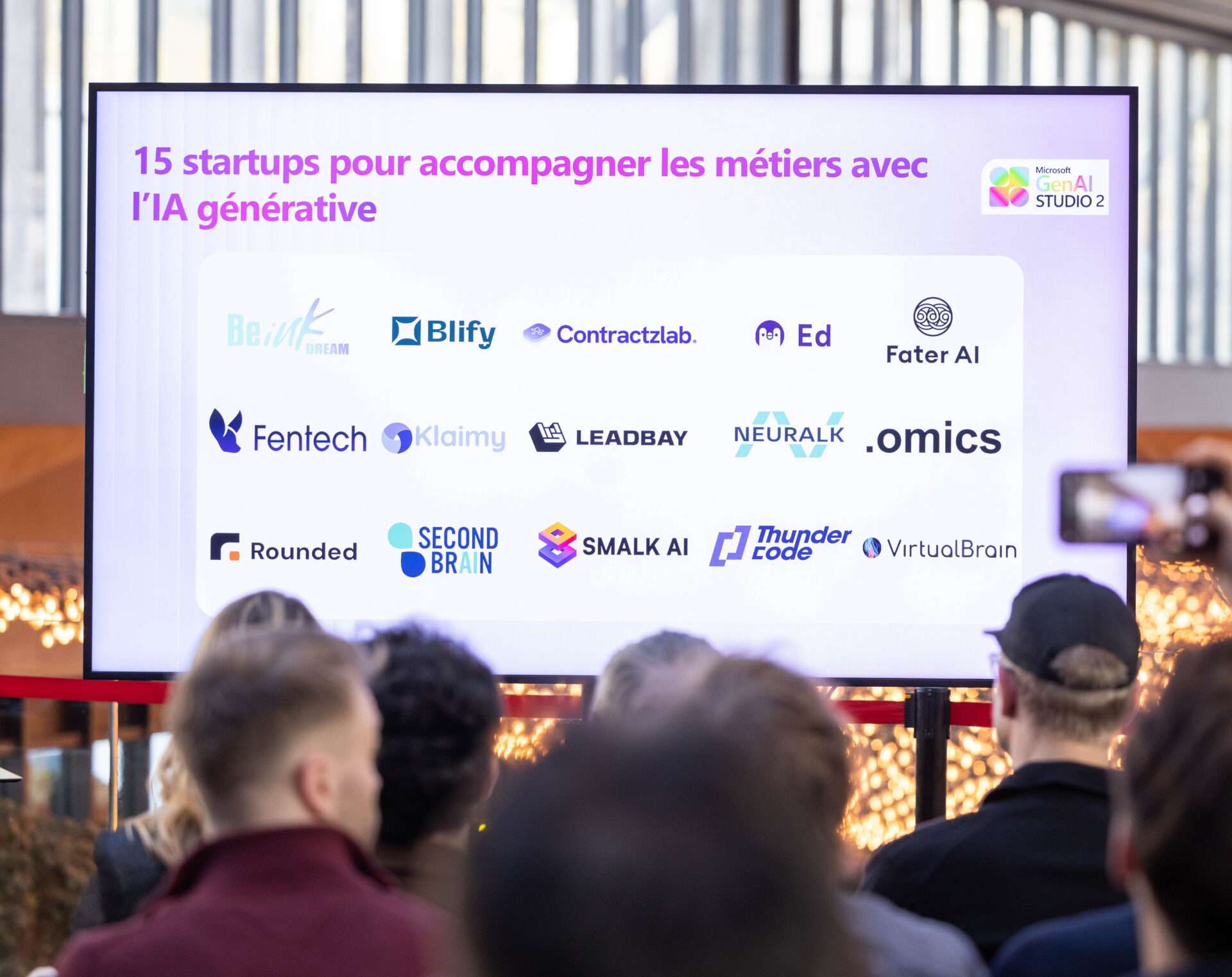 Thunder Code fait partie des 15 startups pour accompagner les métiers avec l'IA générative_Microsoft GenAI Station F