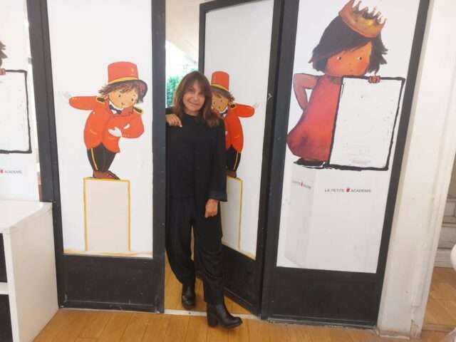 Nathalie Virot, fondatrice de LA PETITE ACADÉMIE™, déploie son réseau d’écoles d’art en franchise-crédit Photo : Franck Bensaid - Le progres