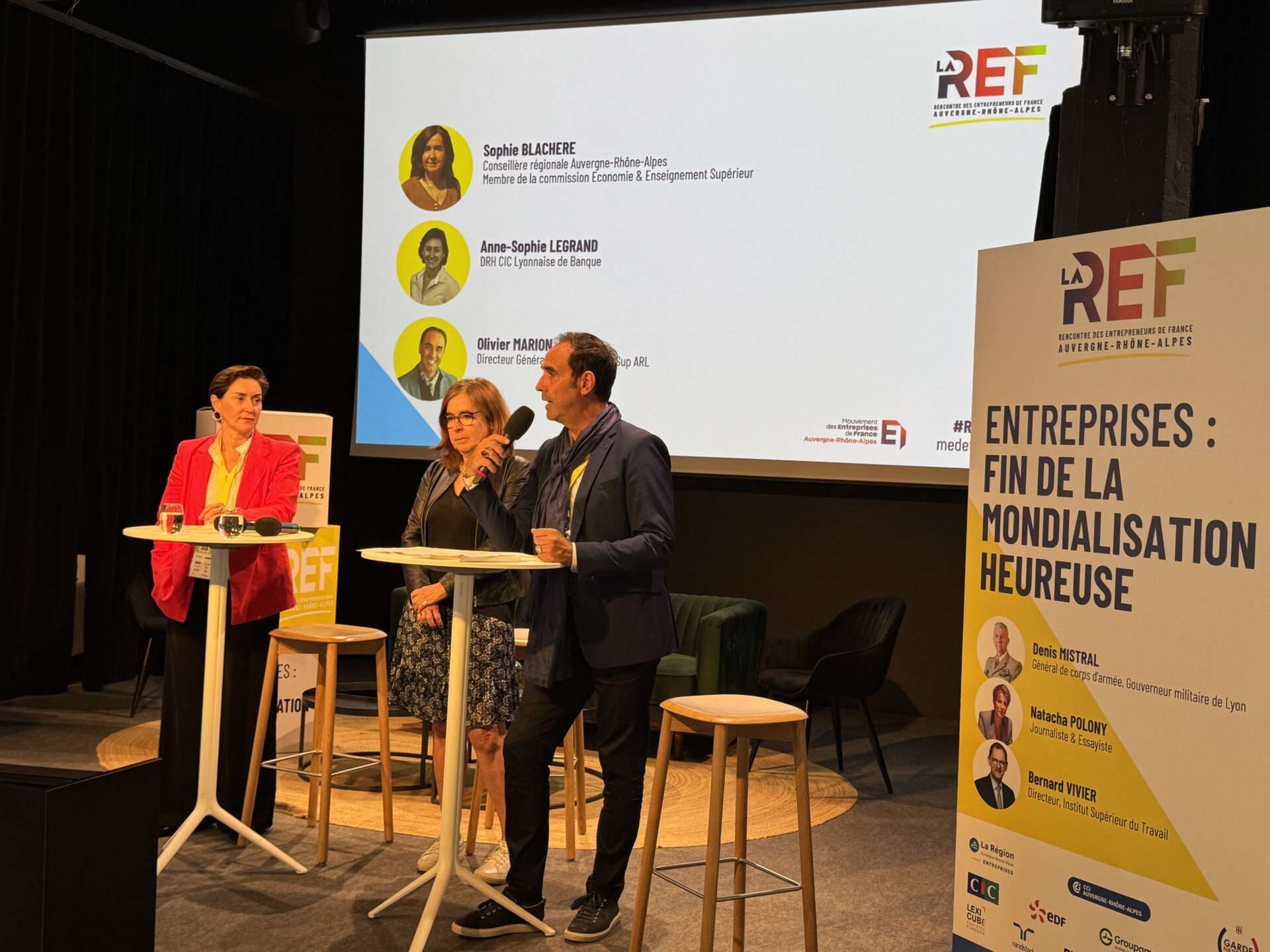 Olivier Marion à Ref Aura - Table ronde questions de la compétence et de la formation comme levier stratégique