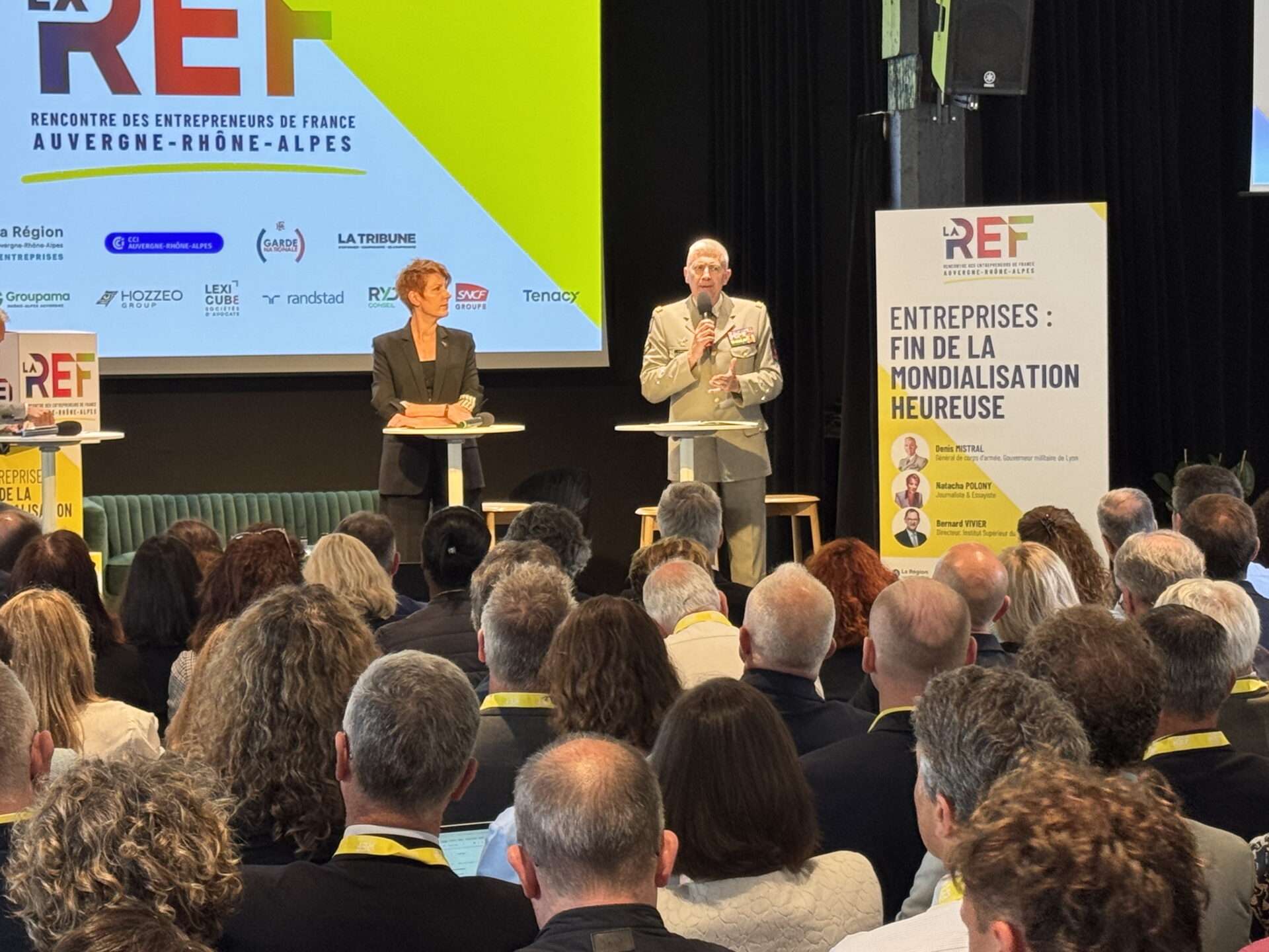 Le Général Mistral et Natacha Polony : Leur décryptage du monde en recomposition à la REF Auvergne-Rhône-Alpes