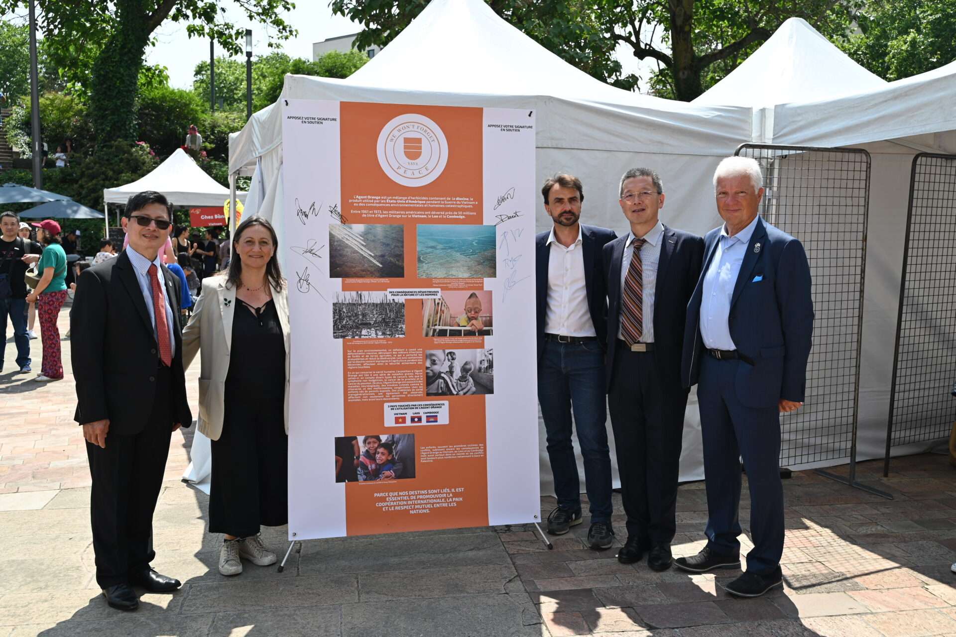 “We Won’t Forget” - une mobilisation citoyenne à 4ème Journée des Cultures Asiatiques contre l’oubli des victimes l’Agent Orange