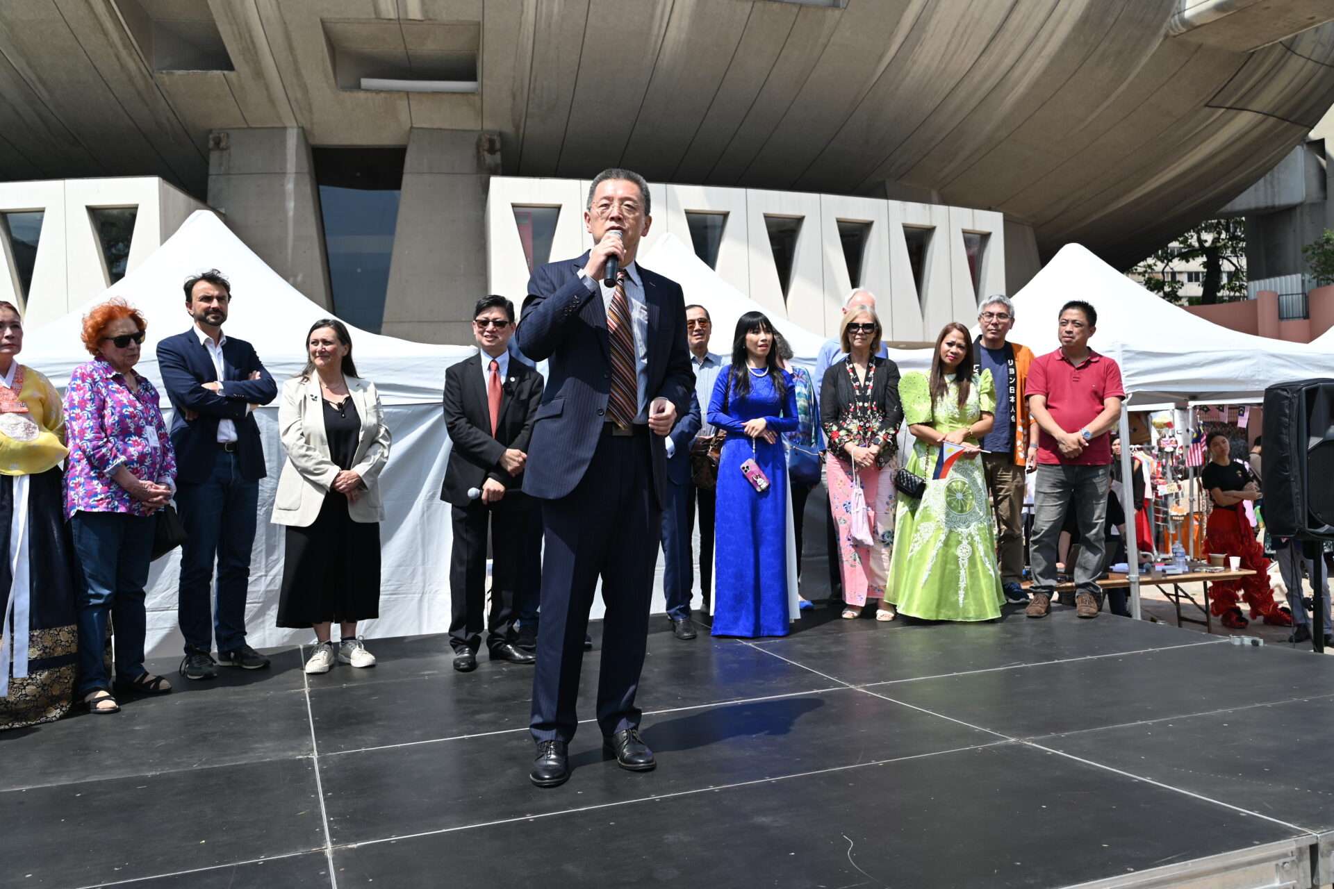 Discours de Yu Jiang lors de l'inauguration Journée des Cultures d'Asie 2025 à Lyon