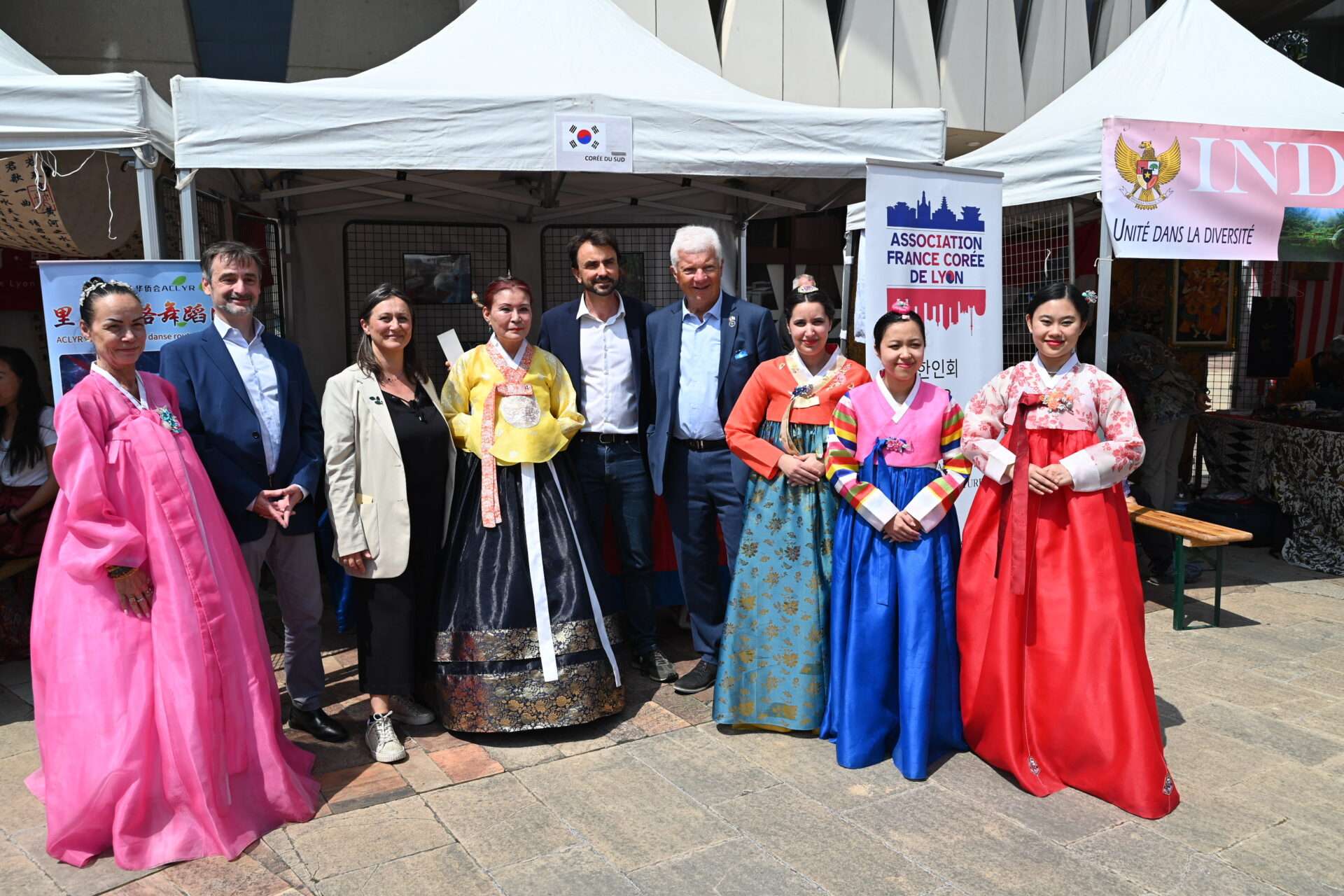 asso Corée du Sud à Lyon Place Charles de Gaulle
