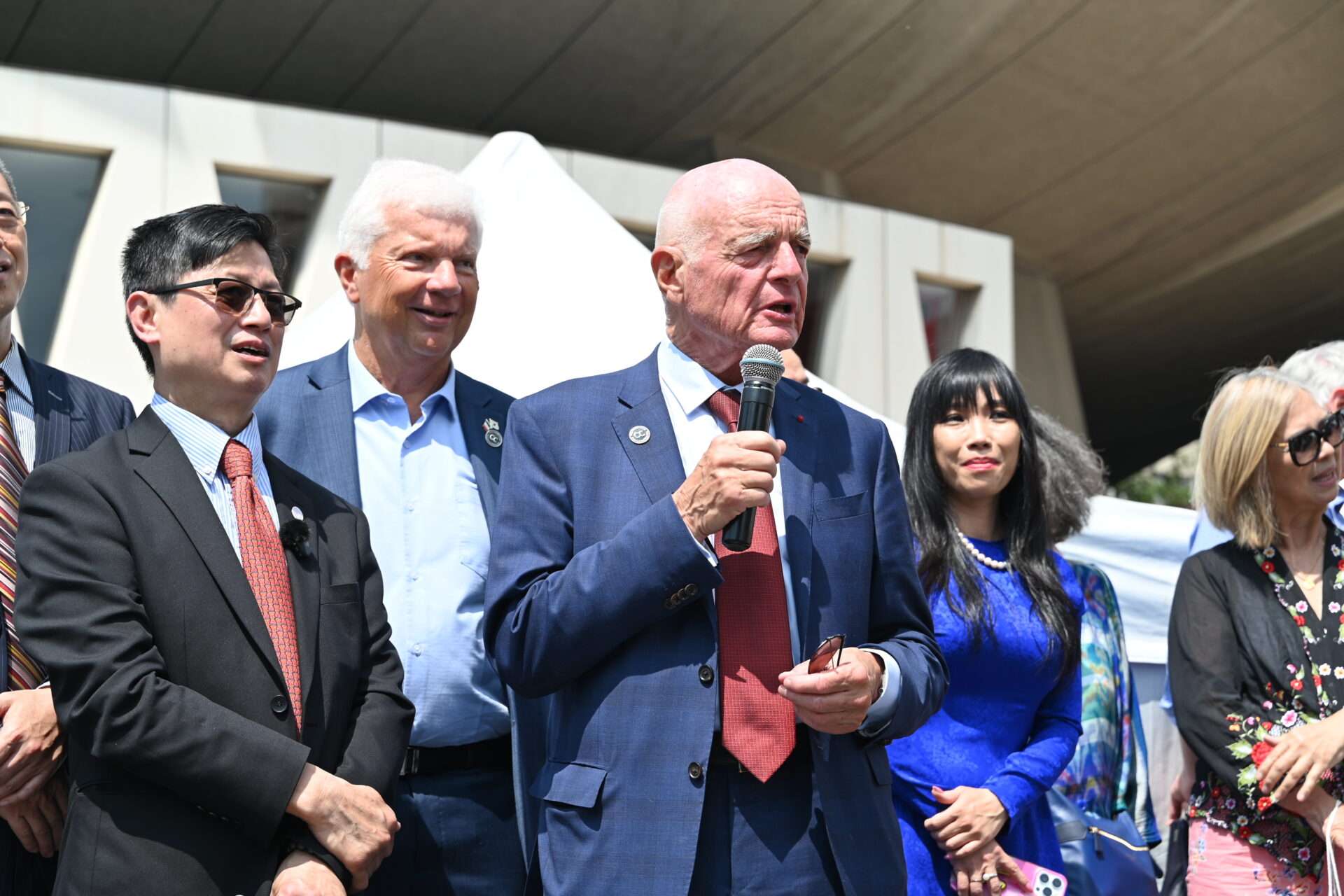 discoursacques Baulieux, Consulat Honoraire du Cambodge, à la Journée des Cultures d'Asie