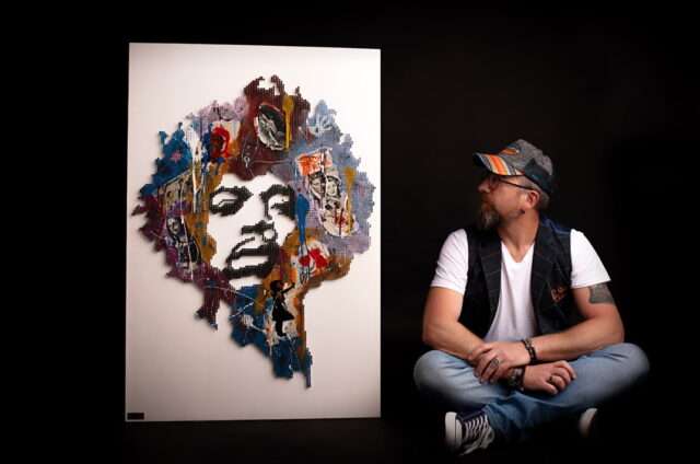 Yannick Dauverchain, l’artiste autodidacte qui transforme des planches et des vis en œuvres d’art