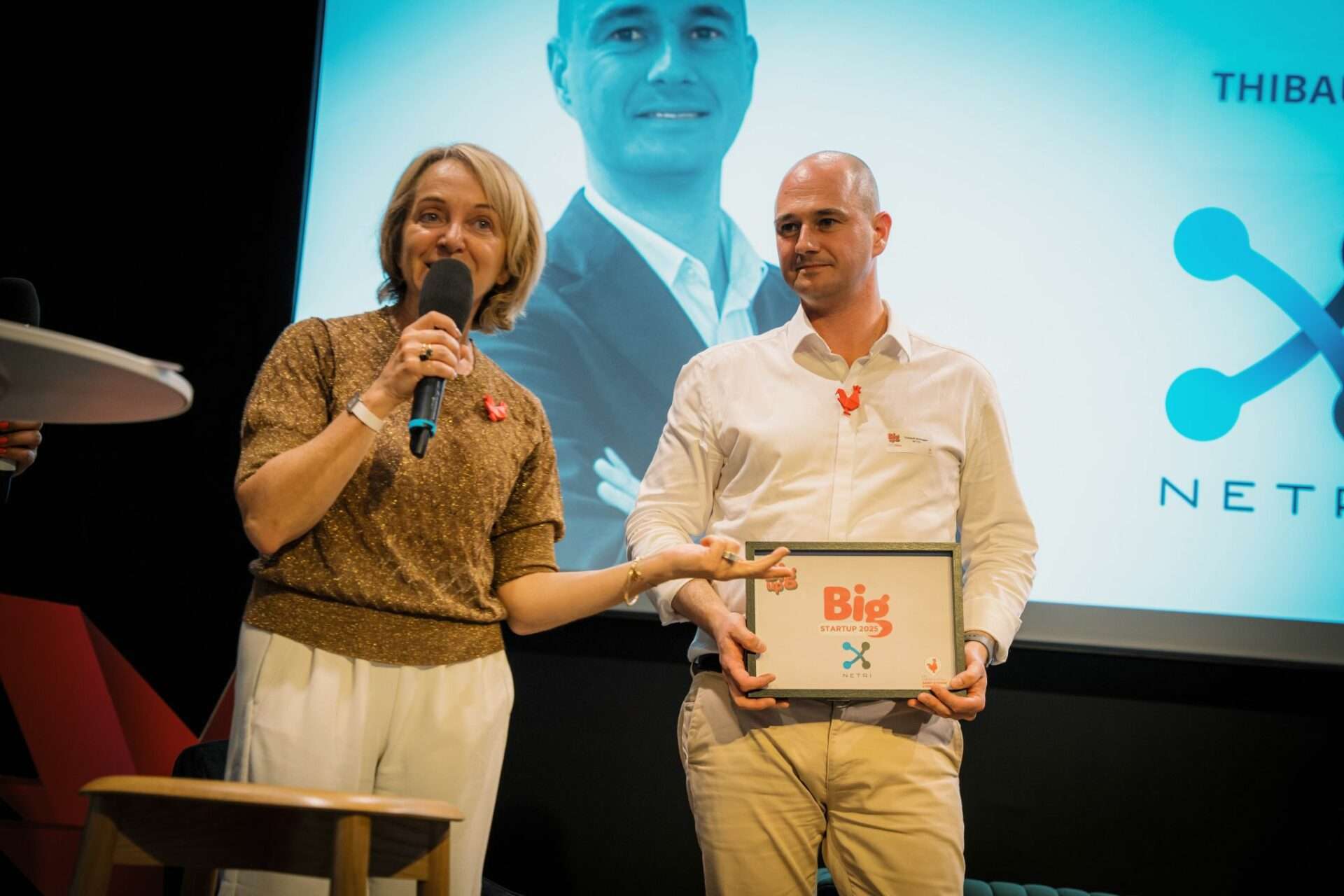 Big Up 2025 : NETRI sacrée Big Startup de l’année par la French Tech Saint-Étienne Lyon -Félicitations à son CEO Thibault Honegger