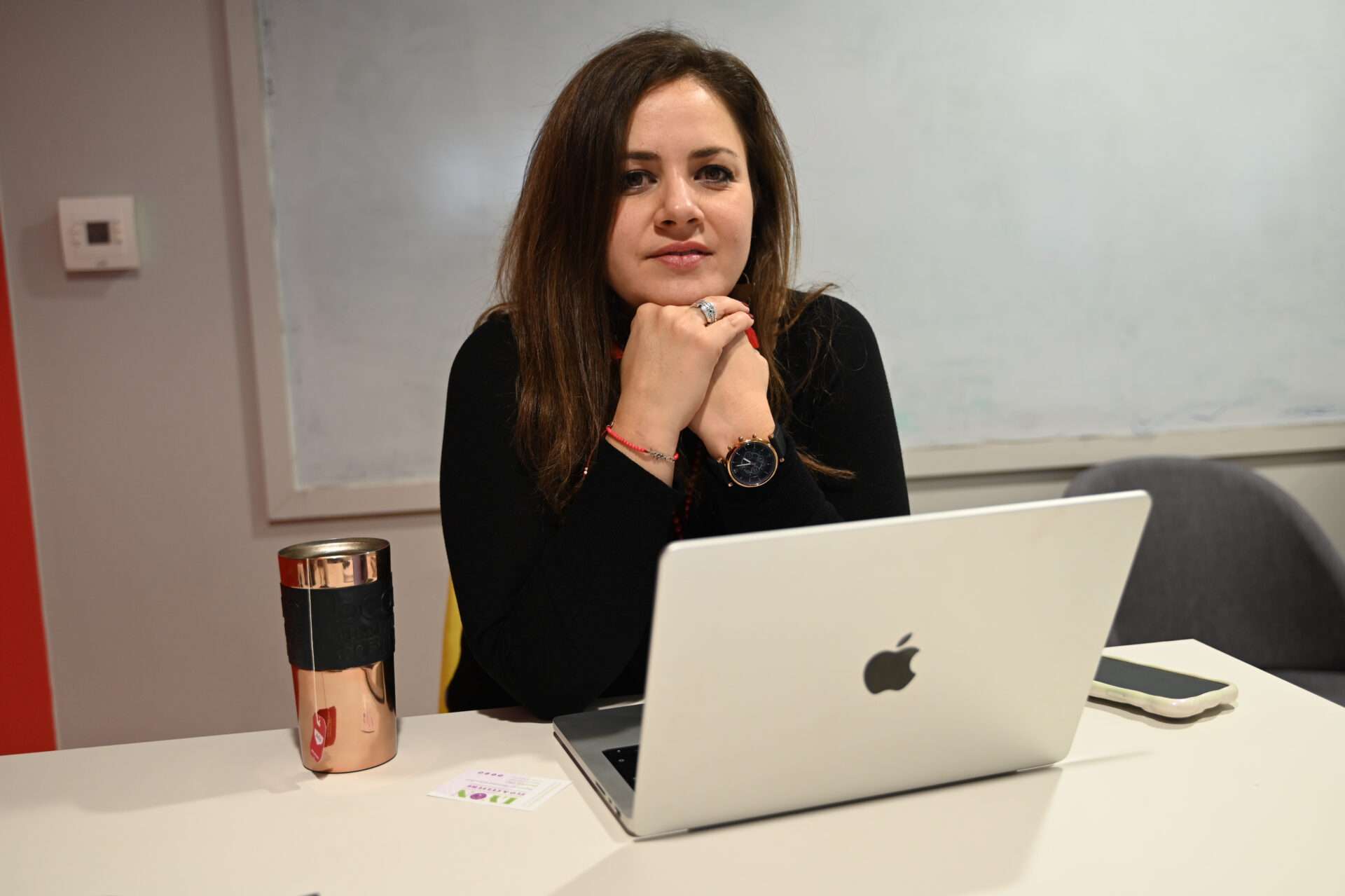 Maud Charaf, directrice de Hub612.