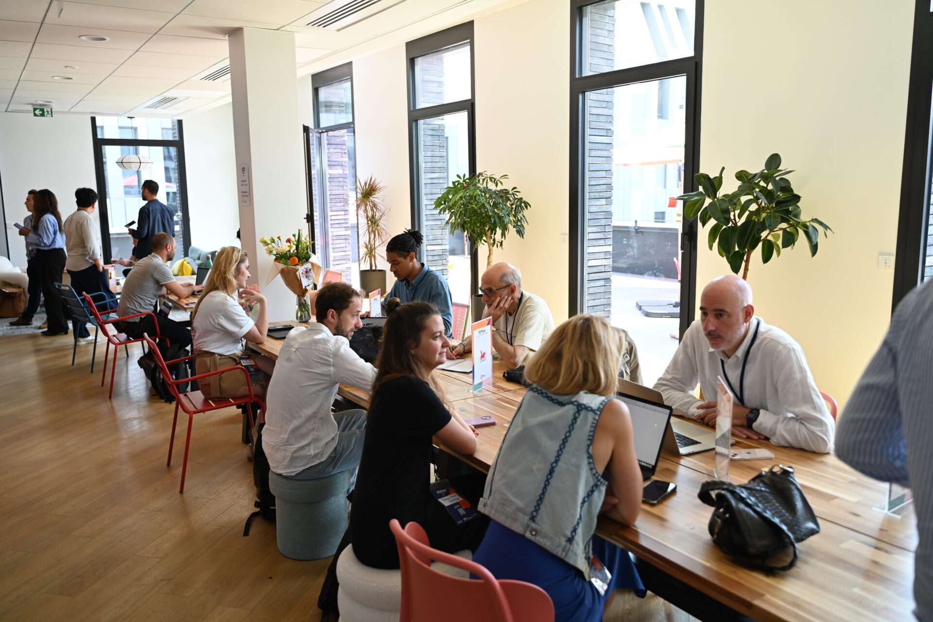 Les speed invest meetings, terrain fertile pour les premières négociations. 