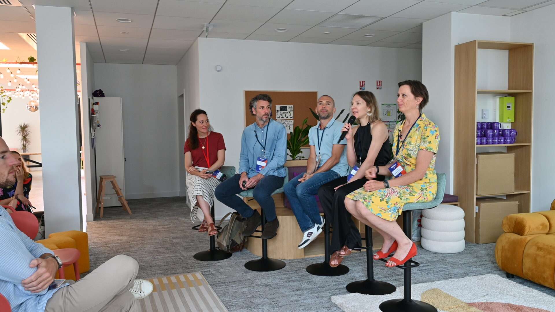 Stéphanie Biron, cofondatrice d’Auxo Dynamics à l'évènement de France Digitale 