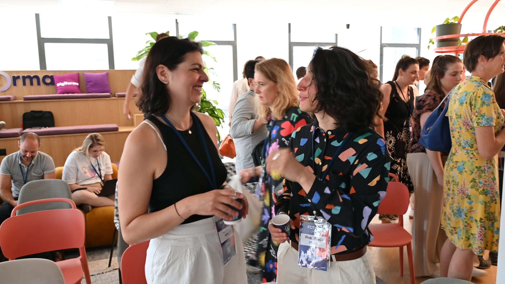 Une atmosphère chaleureuse entre entrepreneurs à FDTour Lyon 