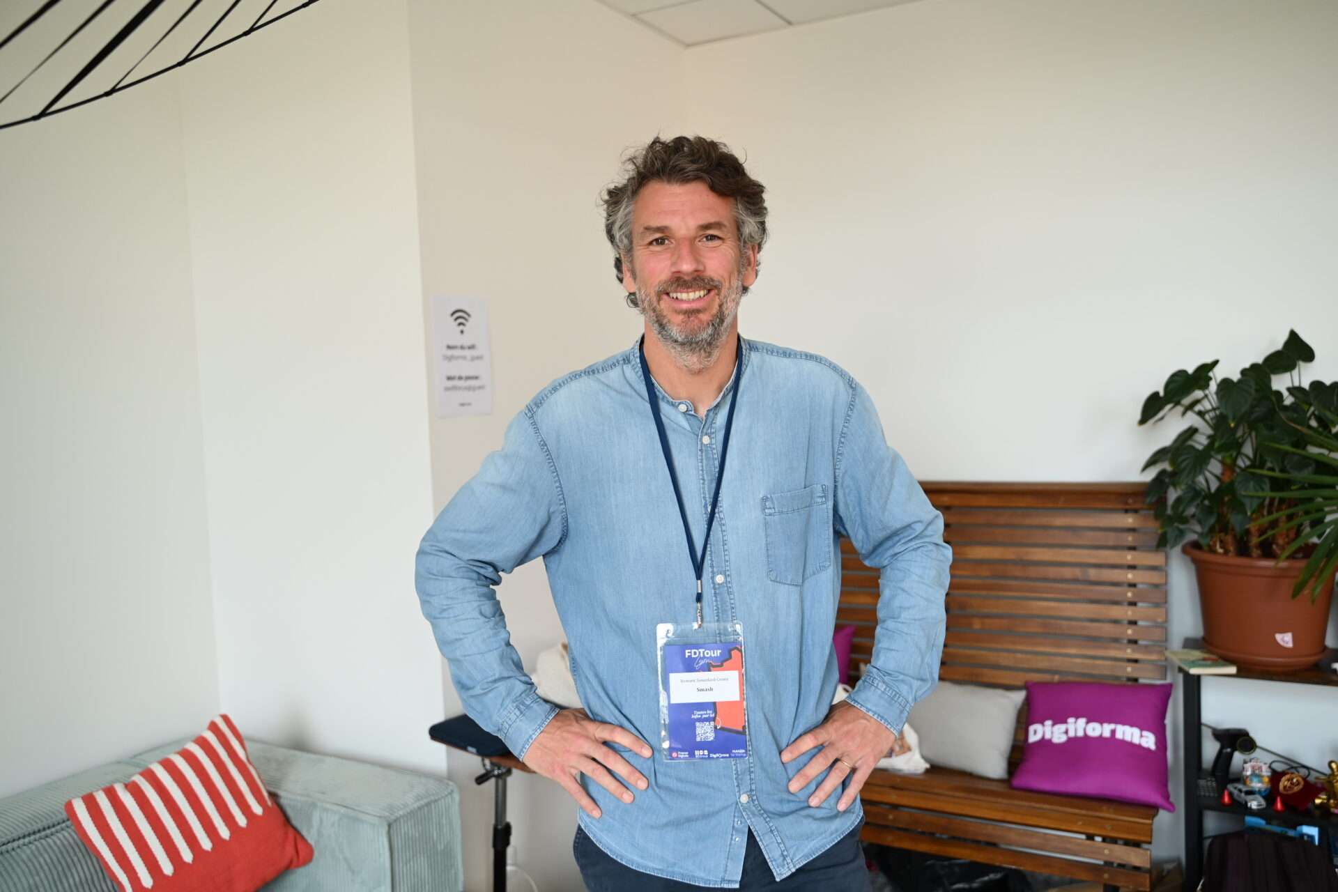 Romaric Gouedard-Comte, le boss du wetransfer français Smash