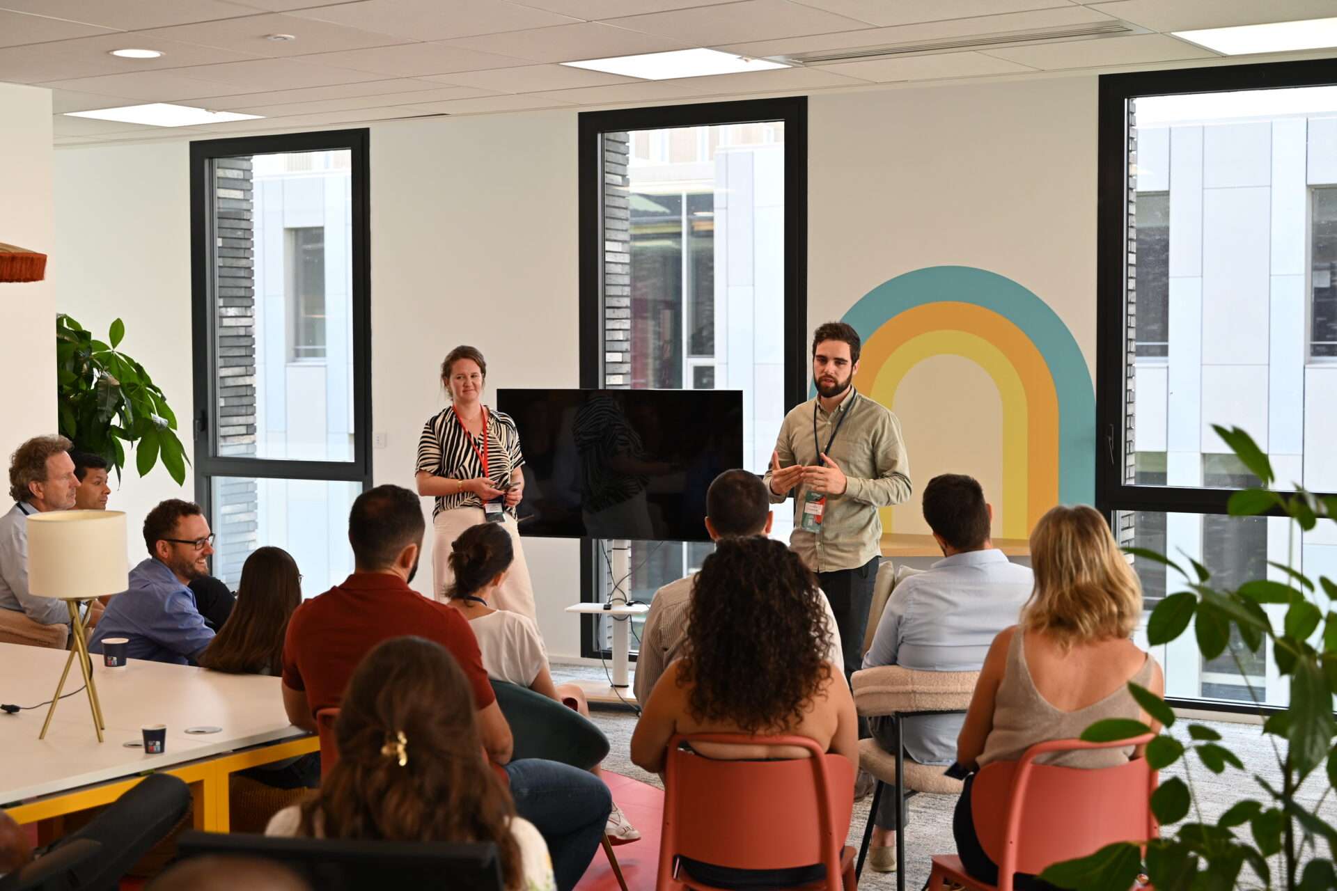 conf de Guillaume Siffelet, Associate @Tomcat Invest, animée par Laure de Clebsattel, France Digitale