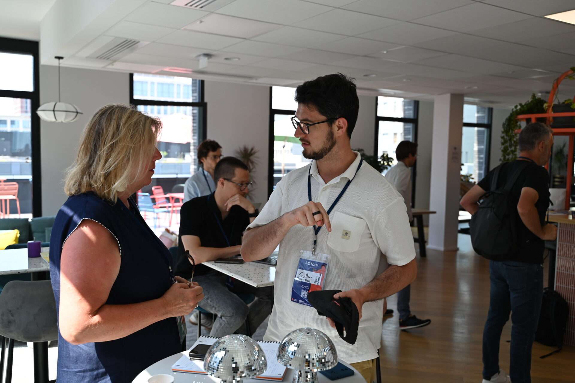 la team du Réseau Entreprendre Rhône était présente