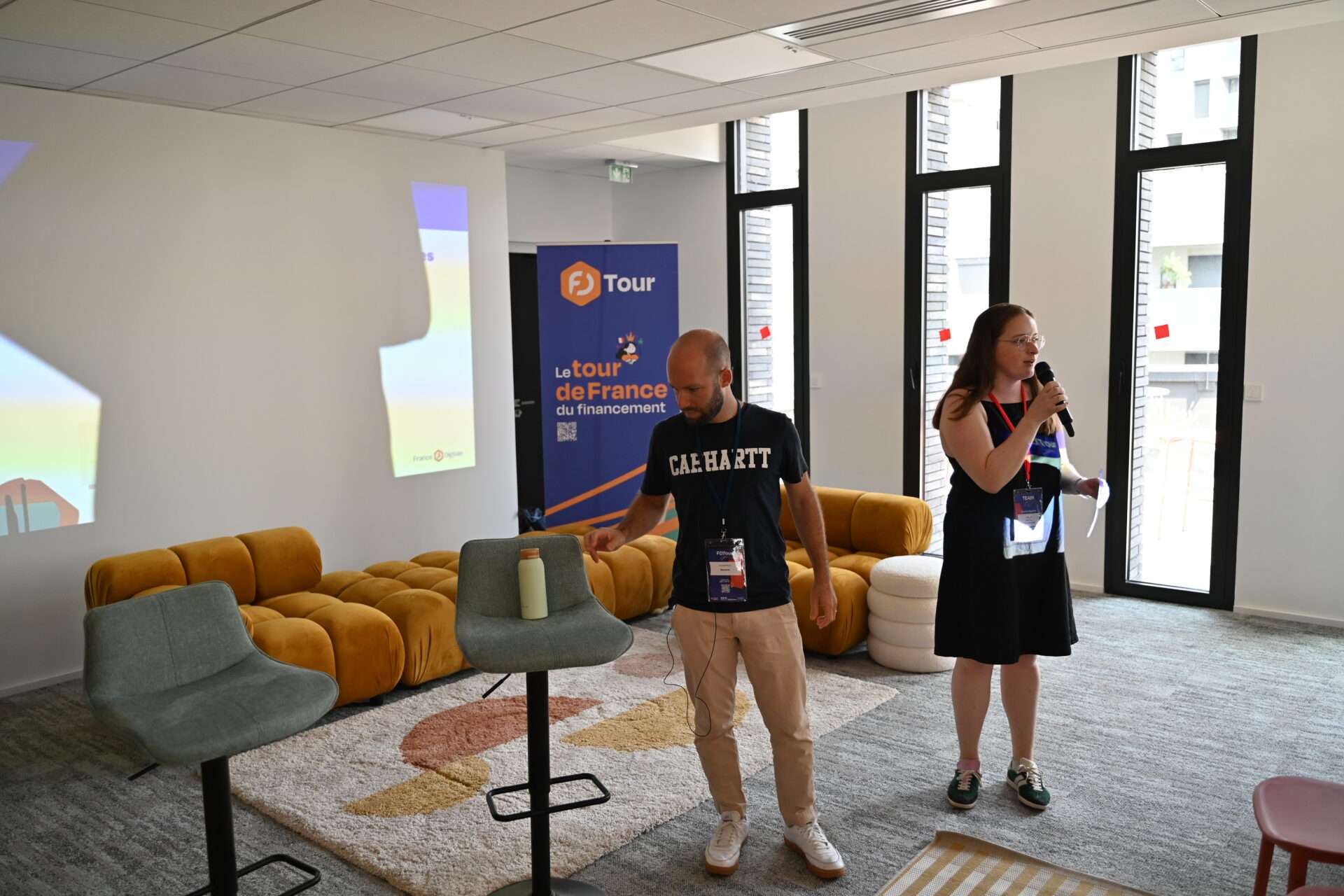 Jeremie Sicsic, CEO @Keenest et Margot Dessus, debut de la conf