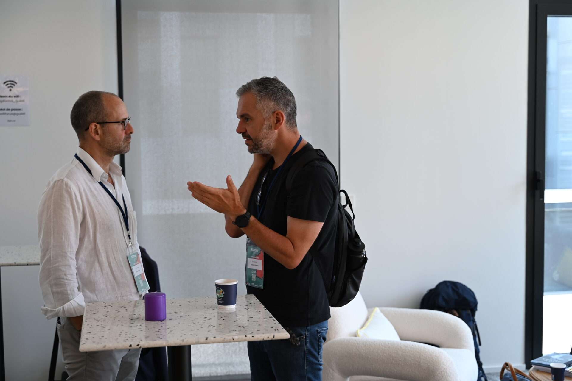 Eric Burdier, Axeleo Capital, partage son expérience avec les jeunes entrepreneurs 