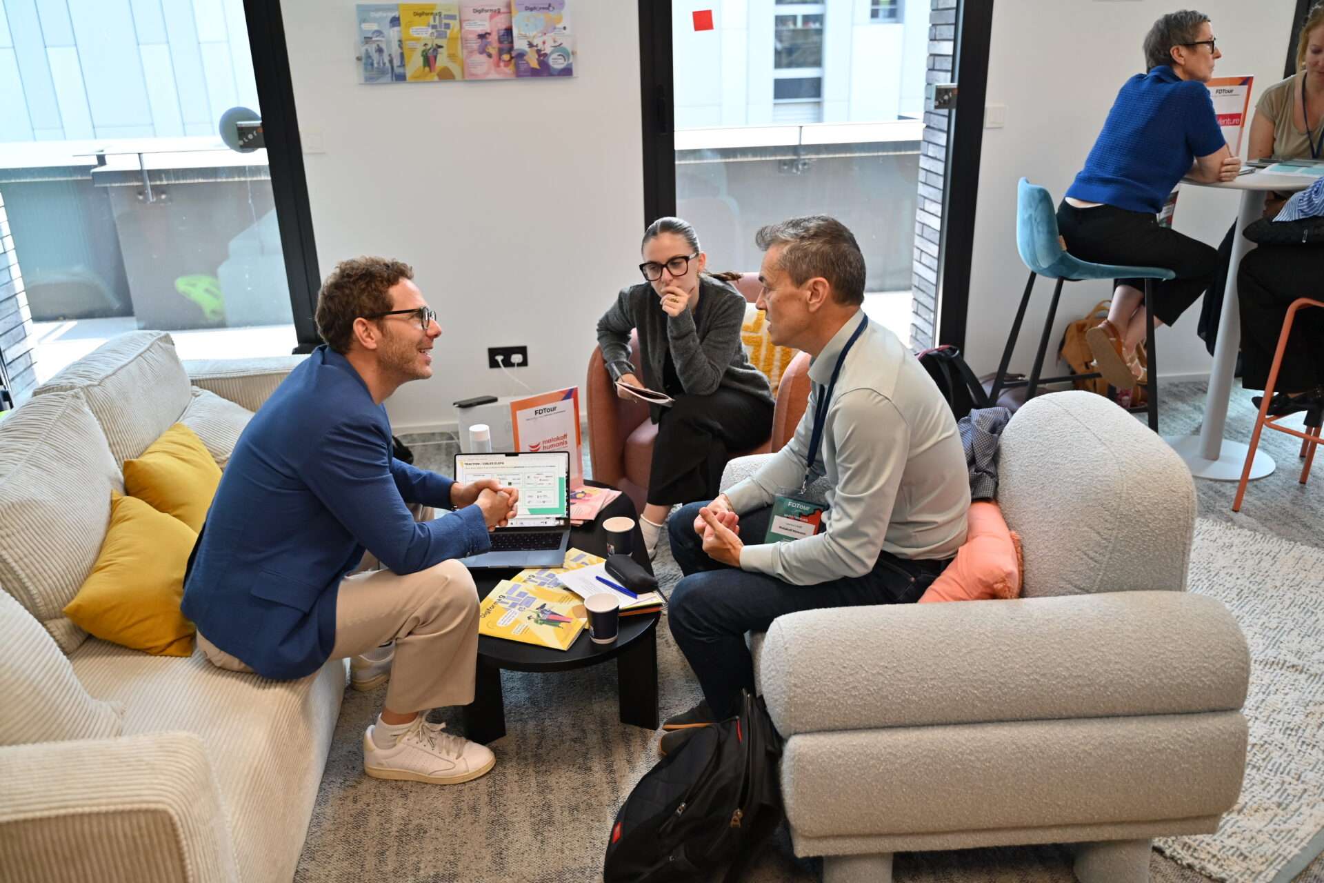 Le FDTour Lyon propose des speed-meetings investisseurs, un format dynamique permettant aux startupeurs de pitcher leur projet en quelques minutes.