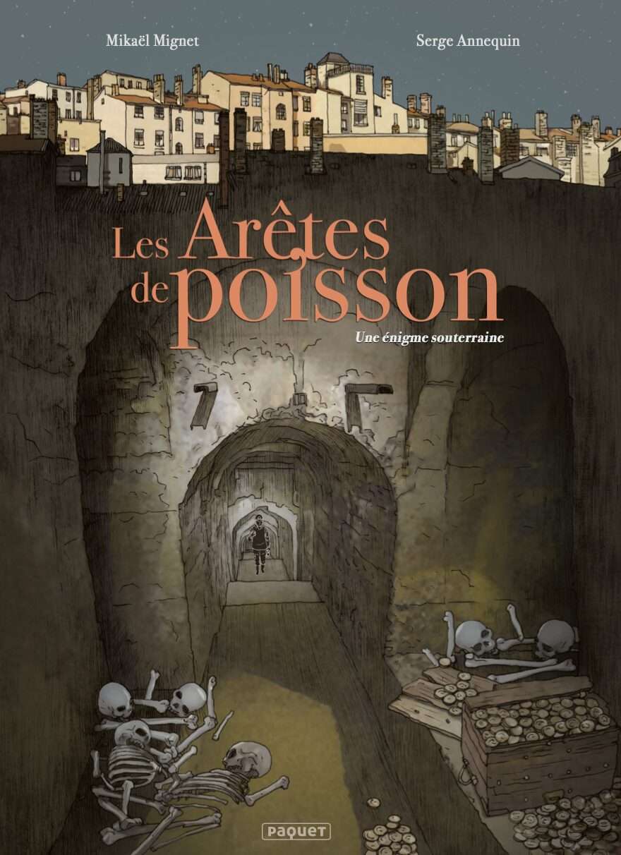 Enquête en BD sur les Arêtes de poisson : le plus grand mystère souterrain de Lyon