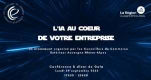 Soirée économique majeure : les CCE réunissent 500 acteurs autour de l’IA à l’Hôtel de Région Soirée de Gala des CCE Auvergne-Rhône-Alpes : l’intelligence artificielle au service de l’économie régionale et internationale.