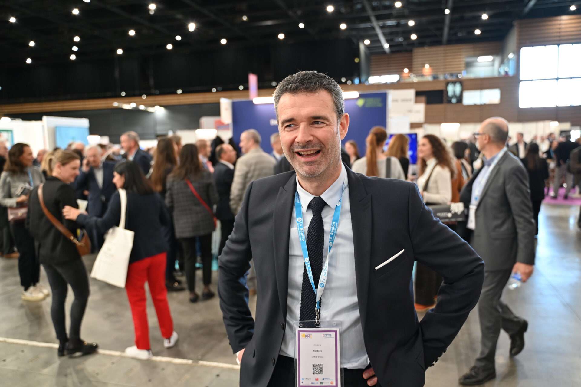 Franck Morize, président Cpme Rhône