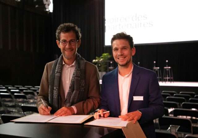 PME–startups : un rapprochement stratégique signé par la CPME du Rhône et H7 (sur la photo Frank Lebel et Julien Marbouty) - @Cloé Madaleno da Silva-1