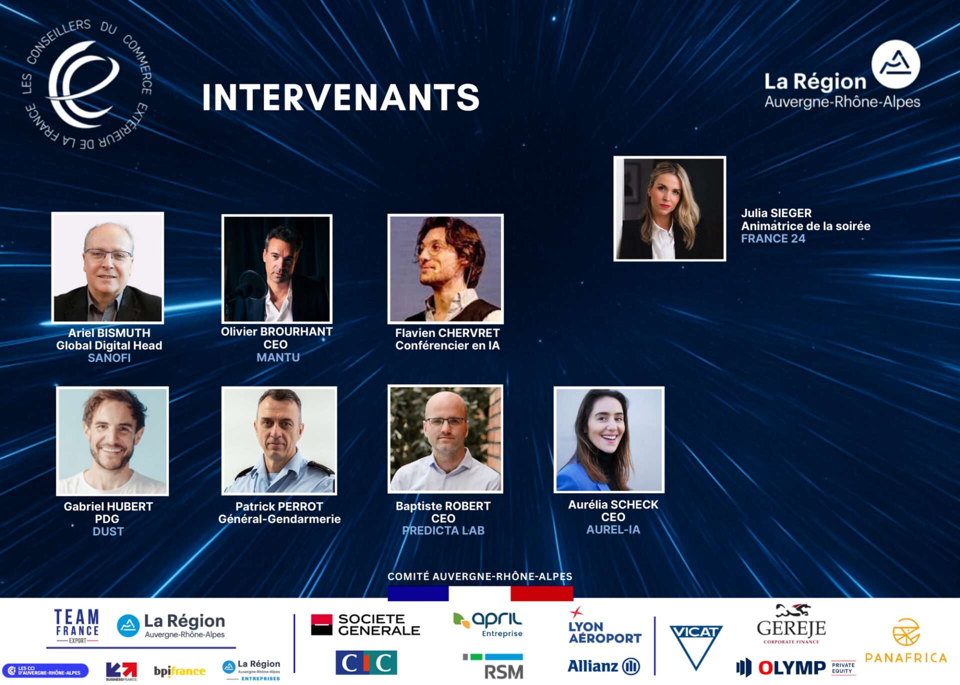 Soirée de gala des Conseillers du Commerce Extérieur : networking et IA au programme