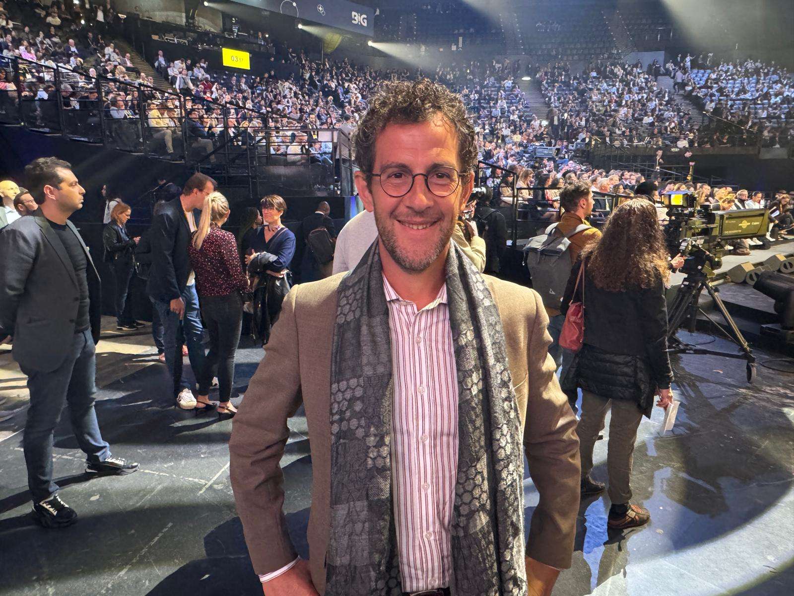 Frank Lebel, secrétaire général de la CPME du Rhône, rencontré au BIG 2025 à Accor Arena de Paris