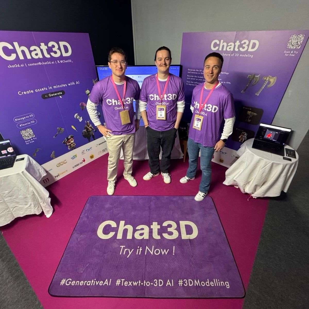 Chat3D : la jeune pousse lyonnaise qui veut réinventer la 3D en Europe