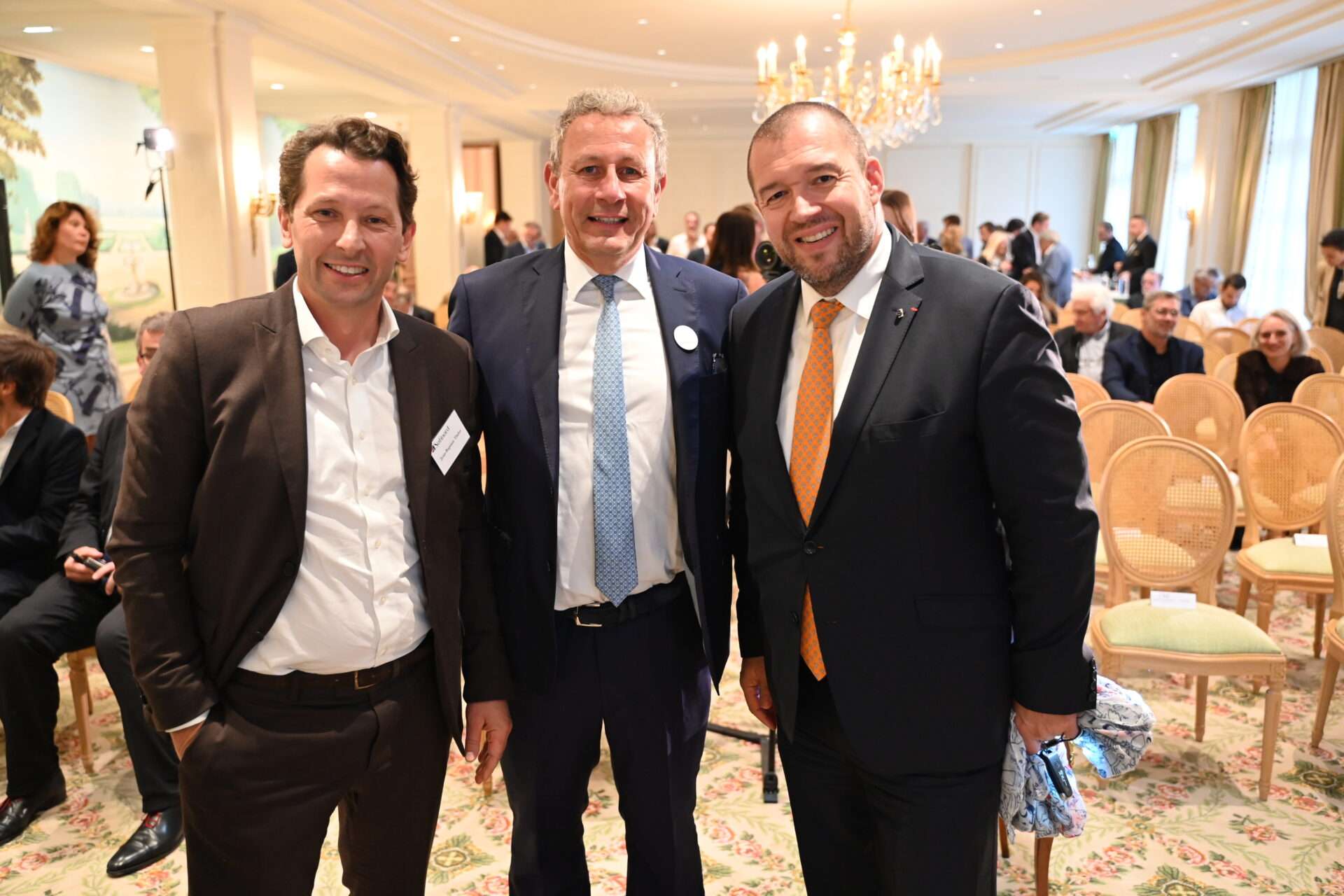 Alain Marty et ses invités, Jean-Baptiste Thélot, Président de Sofinord, Guillaume Gomez