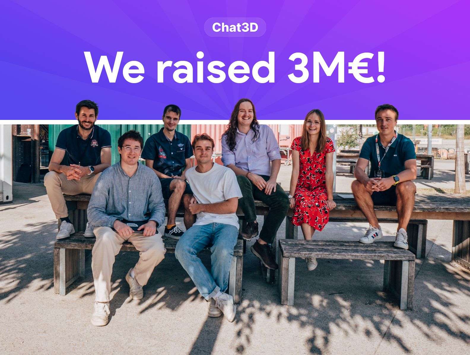 Chat3D lève 3 millions d’euros pour démocratiser la 3D grâce à l’intelligence artificielle