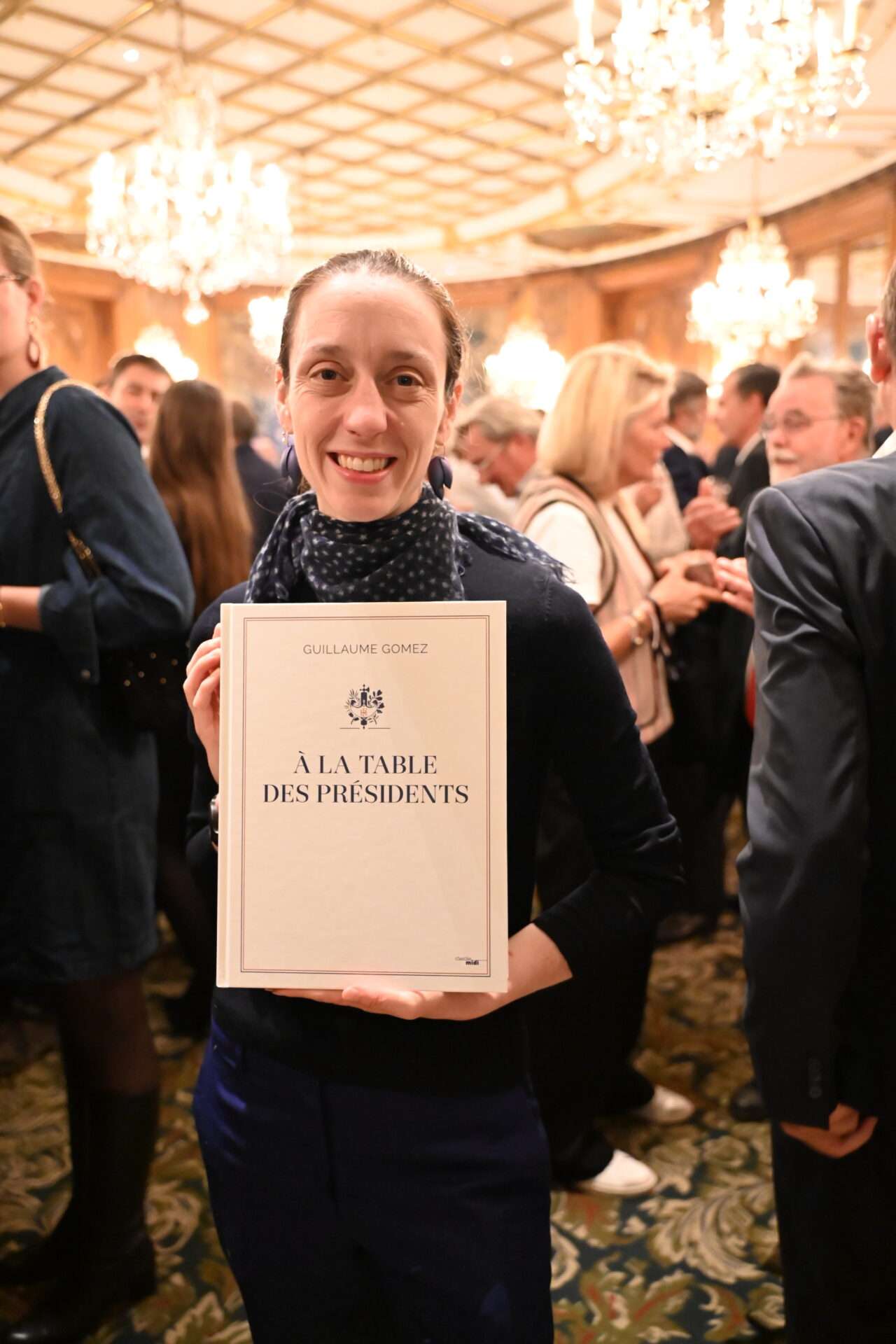 Apollonia Poilâne, Maison Poilâne, a reçu le livre de Guillaume Gomez