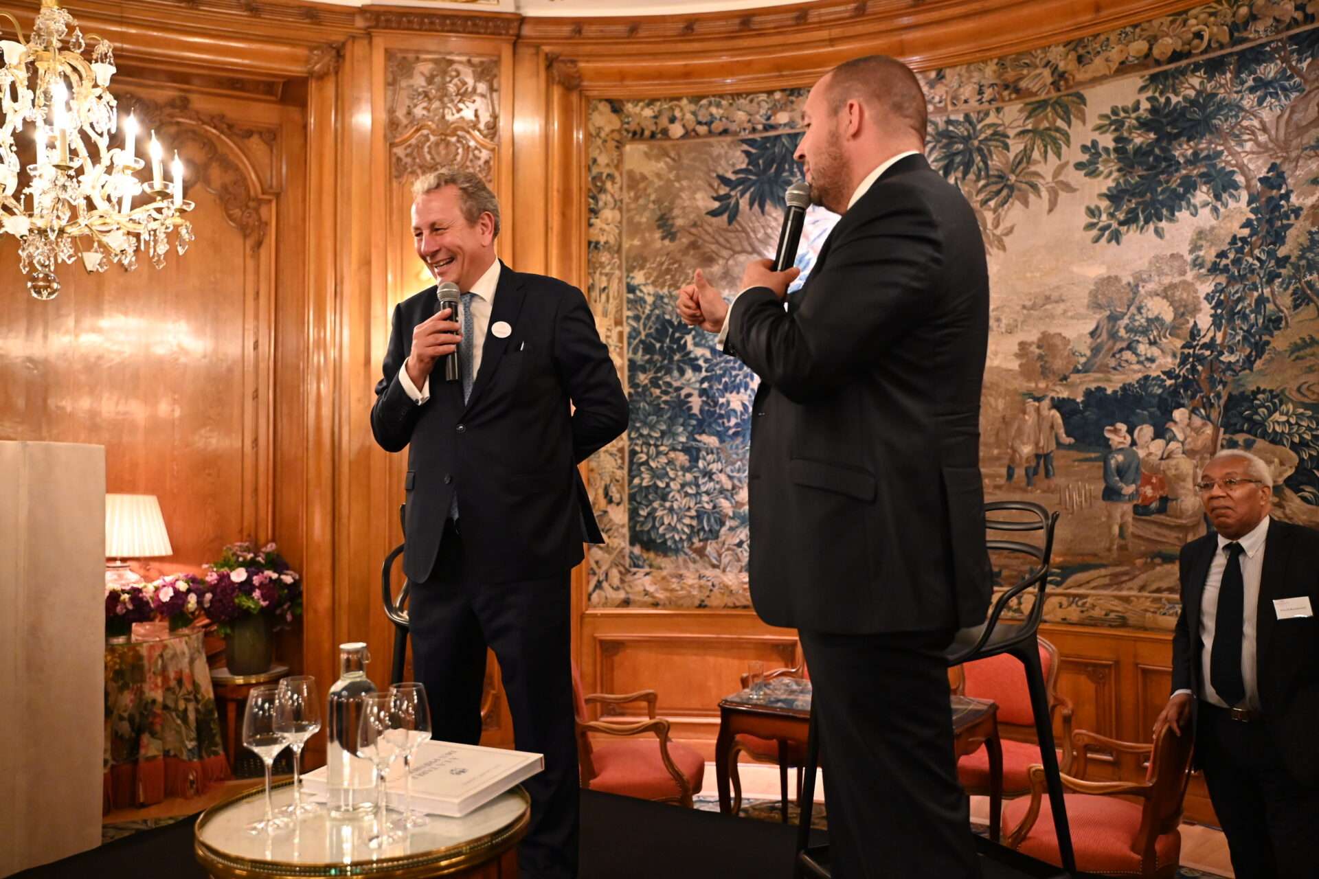 Alain Marty à l'Hôtel Le Bristol Paris