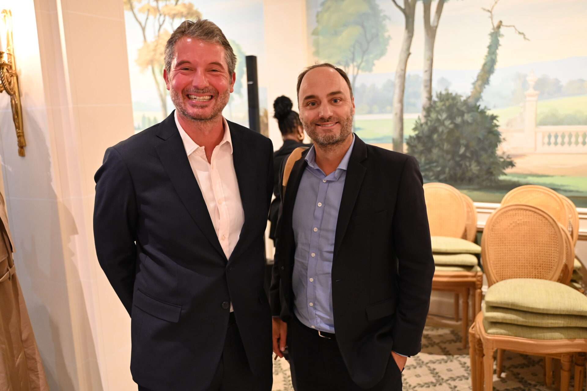 Cyril BARANES, Directeur Général Enfin Lundi avec son associé 