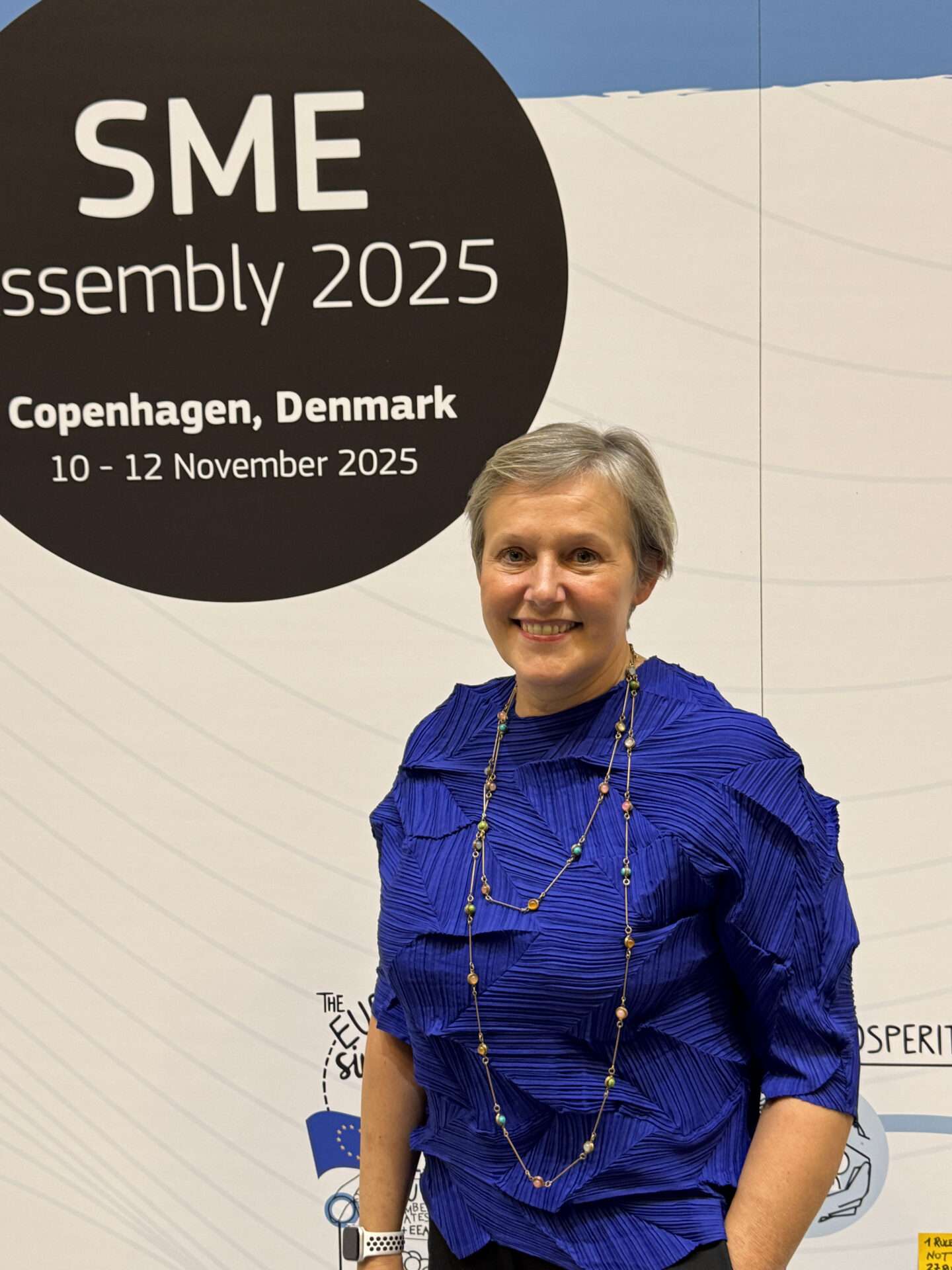 Claire Baillet Represents ikonō at the SME Assembly in Copenhagen