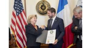 Partenariat économique majeur entre Auvergne-Rhône-Alpes et Texas Texas–Auvergne-Rhône-Alpes : une alliance pour innovation et croissance-Texas 01 Jane NELSON - Fabrice PANNEKOUCKE