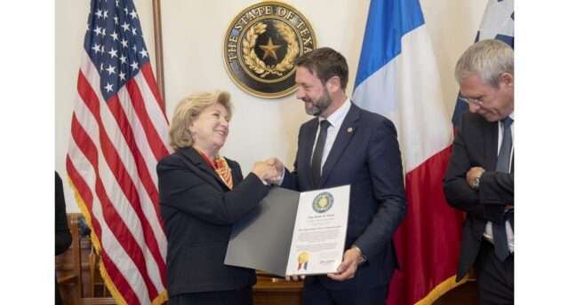 Texas–Auvergne-Rhône-Alpes : une alliance pour innovation et croissance-Texas 01 Jane NELSON - Fabrice PANNEKOUCKE