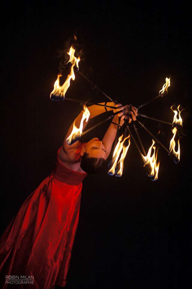 la Compagnie En Flammes envoûte les invités de l’hôtel Oceania Lyon