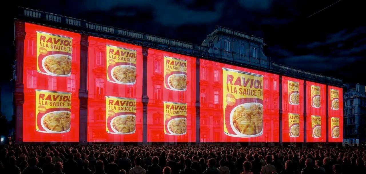 « Le lundi c’est raviolis », place des Terreaux. (credit LYON 1ère 90.2 FM)