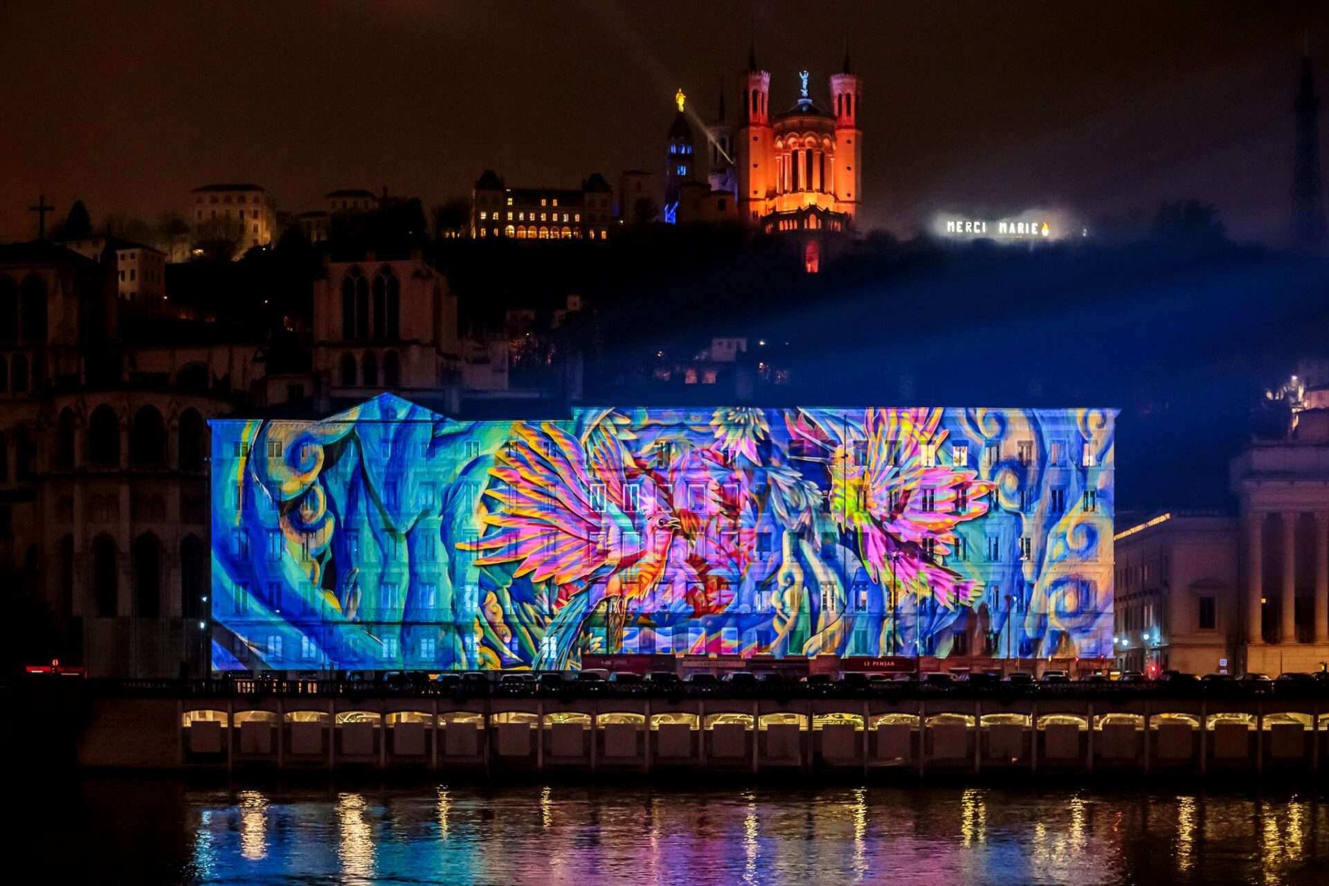 quais de Saône fete des lumieres